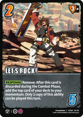 Image for LET'S ROCK! (GGS01 69/85) (GUILTY GEAR -STRIVE-) - UniVersus