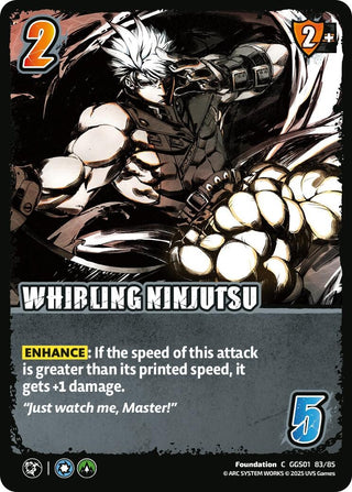 Image for WHIRLING NINJUTSU (GGS01 83/85) (GUILTY GEAR -STRIVE-) - UniVersus