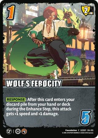 Image for WOLF'S FEROCITY (GGS01 84/85) (GUILTY GEAR -STRIVE-) - UniVersus