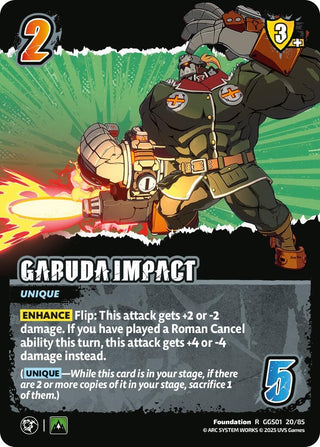 Image for GARUDA IMPACT (GGS01 20/85) (GUILTY GEAR -STRIVE-) - UniVersus