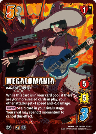 Image for MEGALOMANIA (GGS01 47/85) (GUILTY GEAR -STRIVE-) - UniVersus
