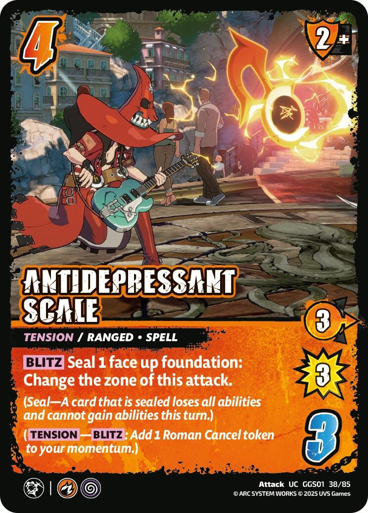 Image for ANTIDEPRESSANT SCALE (GGS01 38/85) (GUILTY GEAR -STRIVE-) - UniVersus