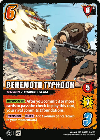 Image for BEHEMOTH TYPHOON (GGS01 24/85) (GUILTY GEAR -STRIVE-) - UniVersus