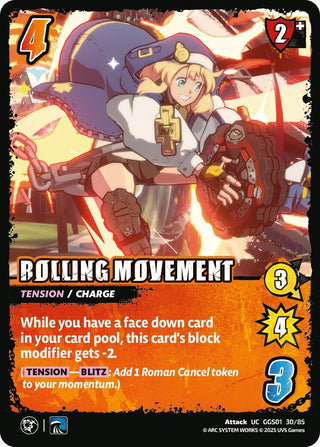 Image for ROLLING MOVEMENT (GGS01 30/85) (GUILTY GEAR -STRIVE-) - UniVersus