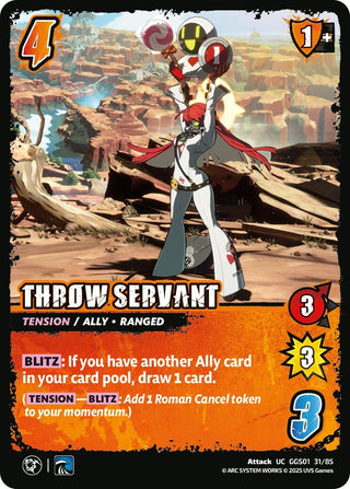 Image for THROW SERVANT (GGS01 31/85) (GUILTY GEAR -STRIVE-) - UniVersus