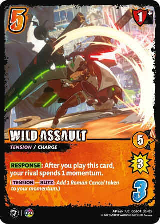 Image for WILD ASSAULT (GGS01 36/85) (GUILTY GEAR -STRIVE-) - UniVersus