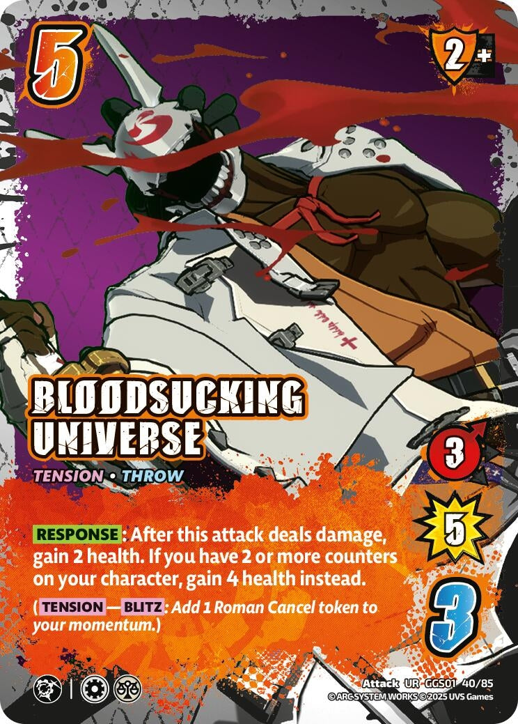 Image for BLOODSUCKING UNIVERSE (GGS01 40/85) (GUILTY GEAR -STRIVE-) - UniVersus