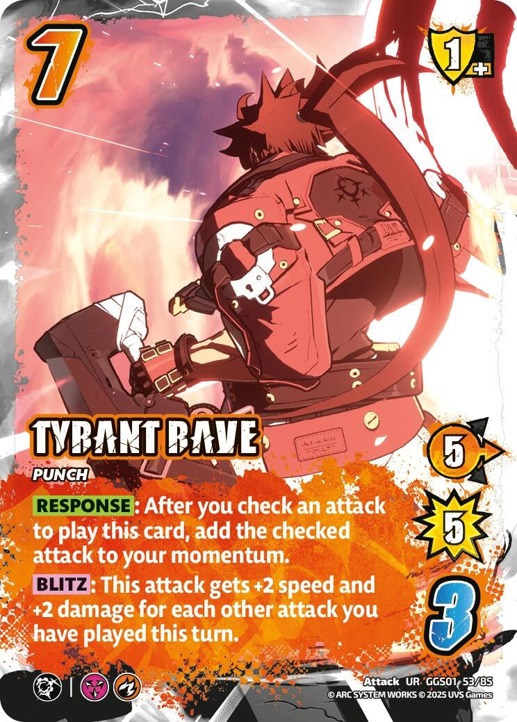 Image for TYRANT RAVE (GGS01 53/85) (GUILTY GEAR -STRIVE-) - UniVersus