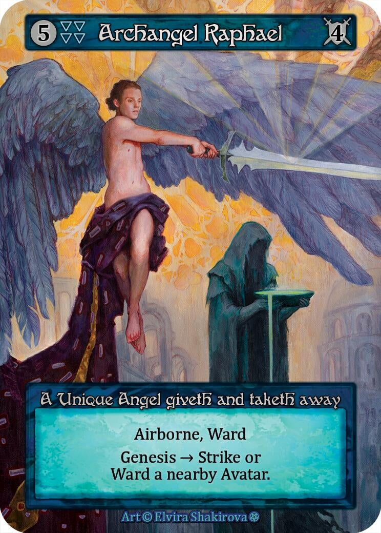 Image for Archangel Raphael (Gothic) - Sorcery: Contested Realm