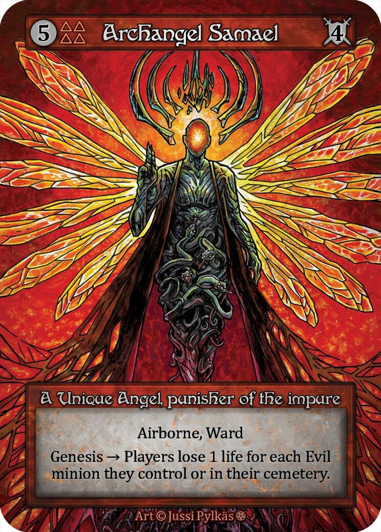 Image for Archangel Samael (Gothic) - Sorcery: Contested Realm