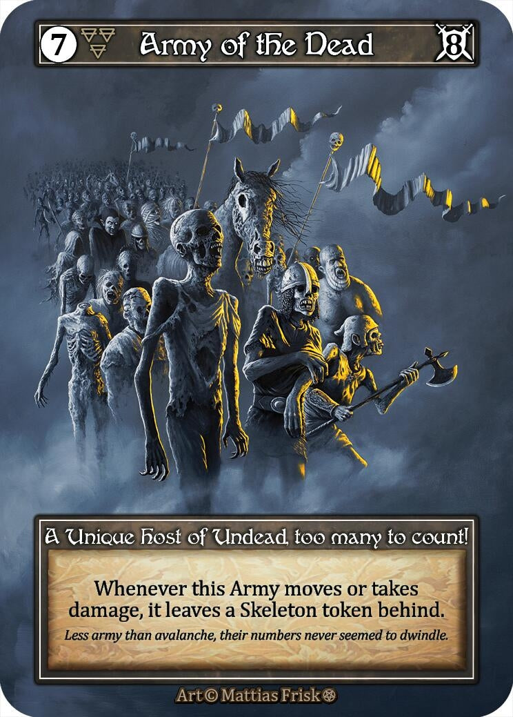 Image for Army of the Dead (Foil) (Gothic) - Sorcery: Contested Realm
