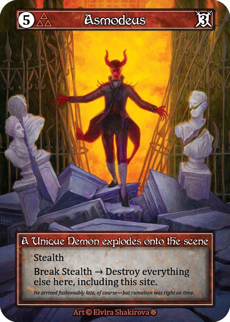 Image for Asmodeus (Foil) (Gothic) - Sorcery: Contested Realm