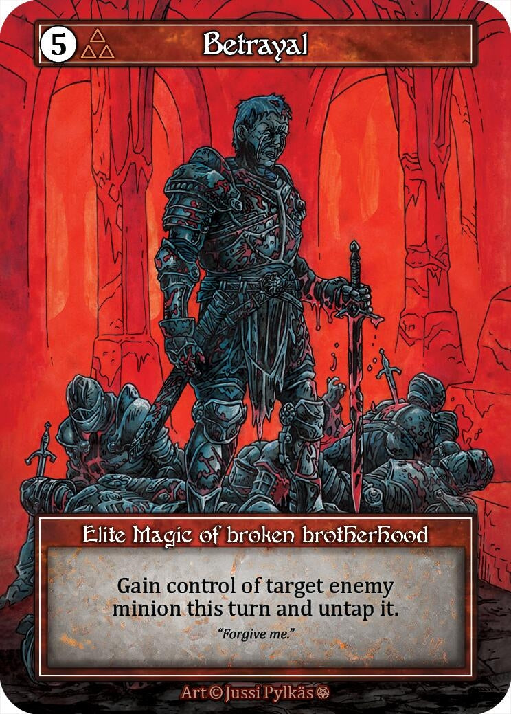 Image for Betrayal (Foil) (Gothic) - Sorcery: Contested Realm