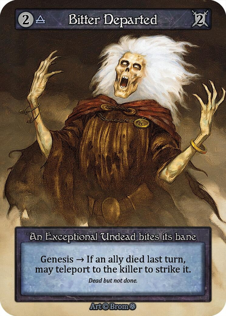 Image for Bitter Departed (Gothic) - Sorcery: Contested Realm