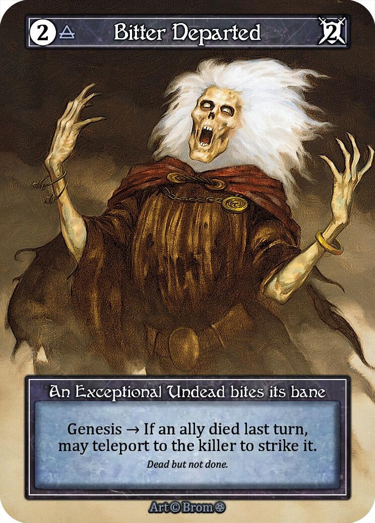 Image for Bitter Departed (Foil) (Gothic) - Sorcery: Contested Realm