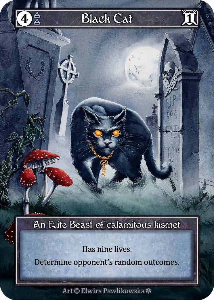 Image for Black Cat (Foil) (Gothic) - Sorcery: Contested Realm
