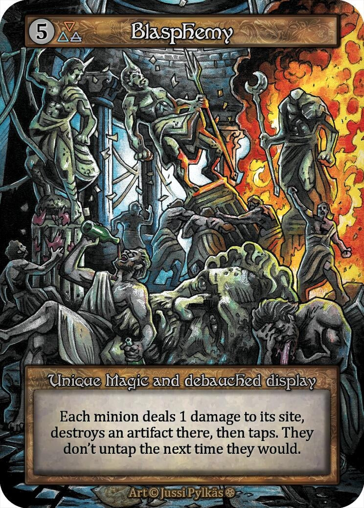Image for Blasphemy (Gothic) - Sorcery: Contested Realm