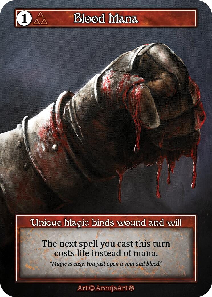 Image for Blood Mana (Foil) (Gothic) - Sorcery: Contested Realm
