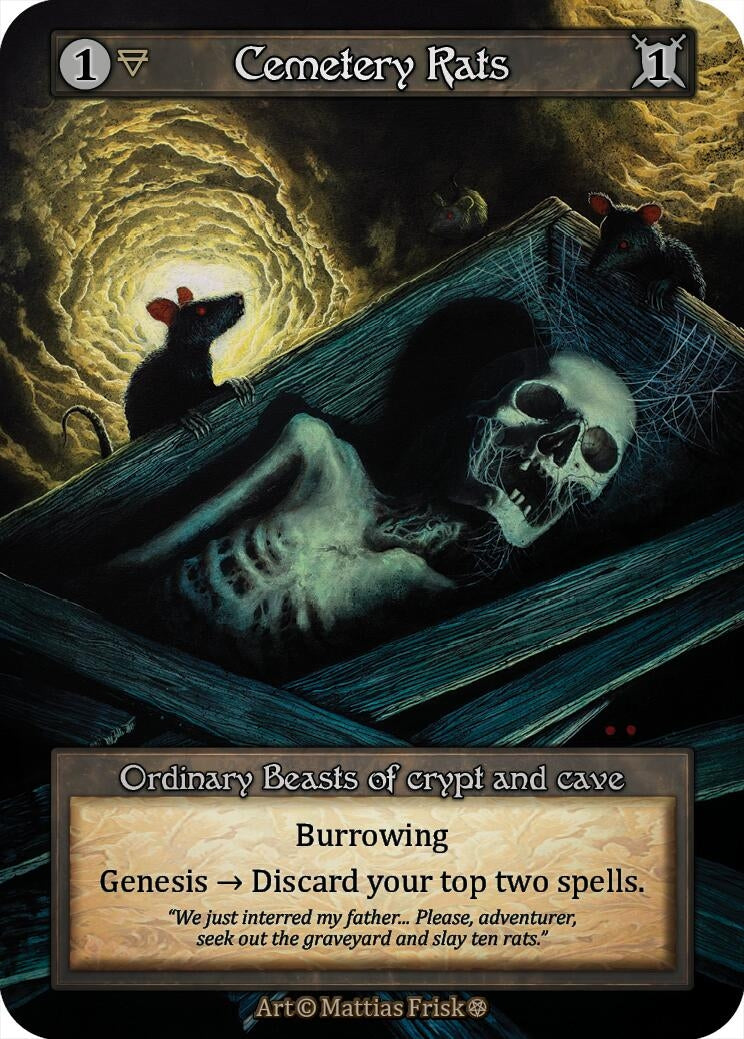 Image for Cemetery Rats (Gothic) - Sorcery: Contested Realm