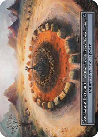 Image for Desecrated Ground (Foil) (Gothic) - Sorcery: Contested Realm