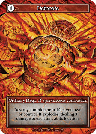 Image for Detonate (Foil) (Gothic) - Sorcery: Contested Realm