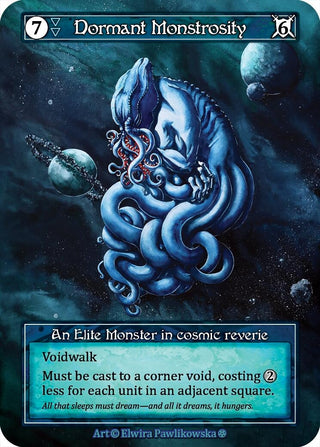Image for Dormant Monstrosity (Foil) (Gothic) - Sorcery: Contested Realm