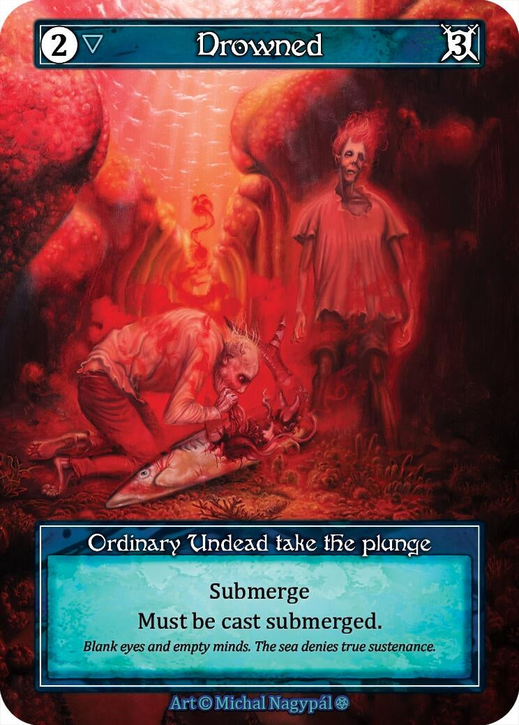 Image for Drowned (Foil) (Gothic) - Sorcery: Contested Realm