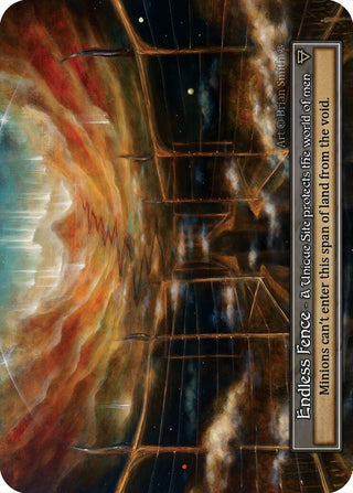 Image for Endless Fence (Foil) (Gothic) - Sorcery: Contested Realm