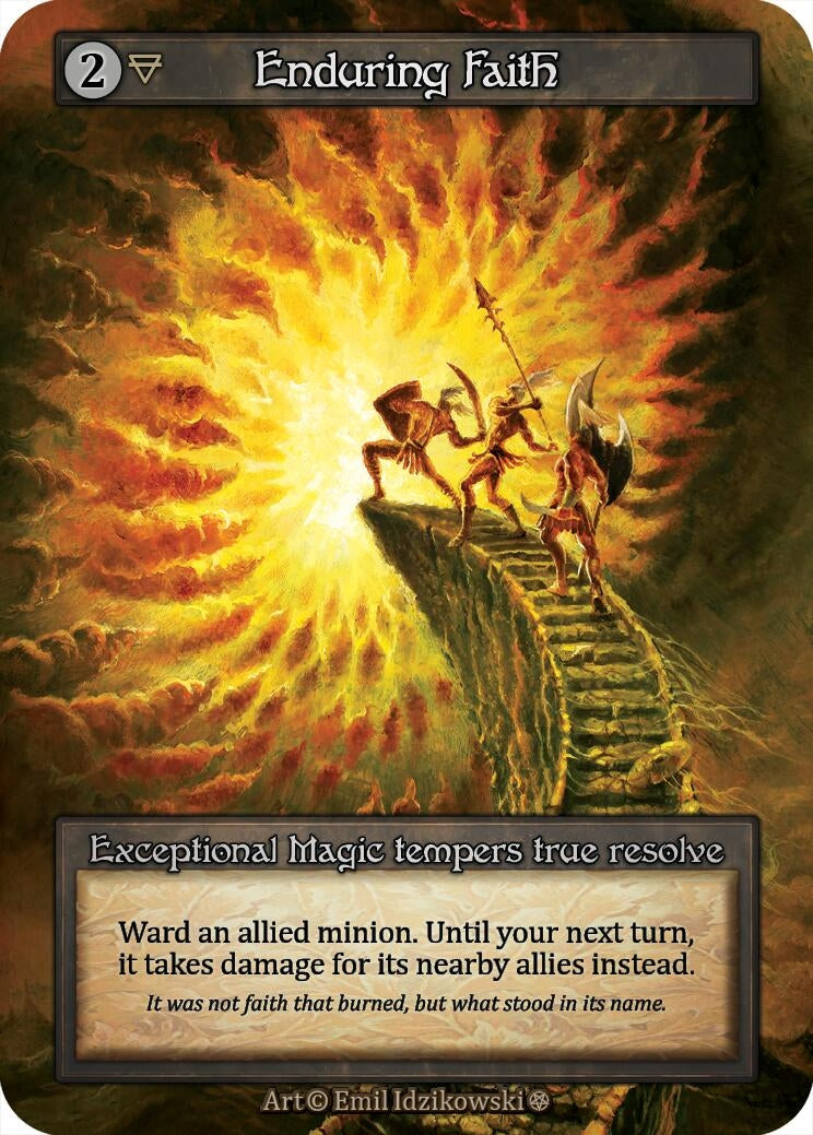 Image for Enduring Faith (Gothic) - Sorcery: Contested Realm