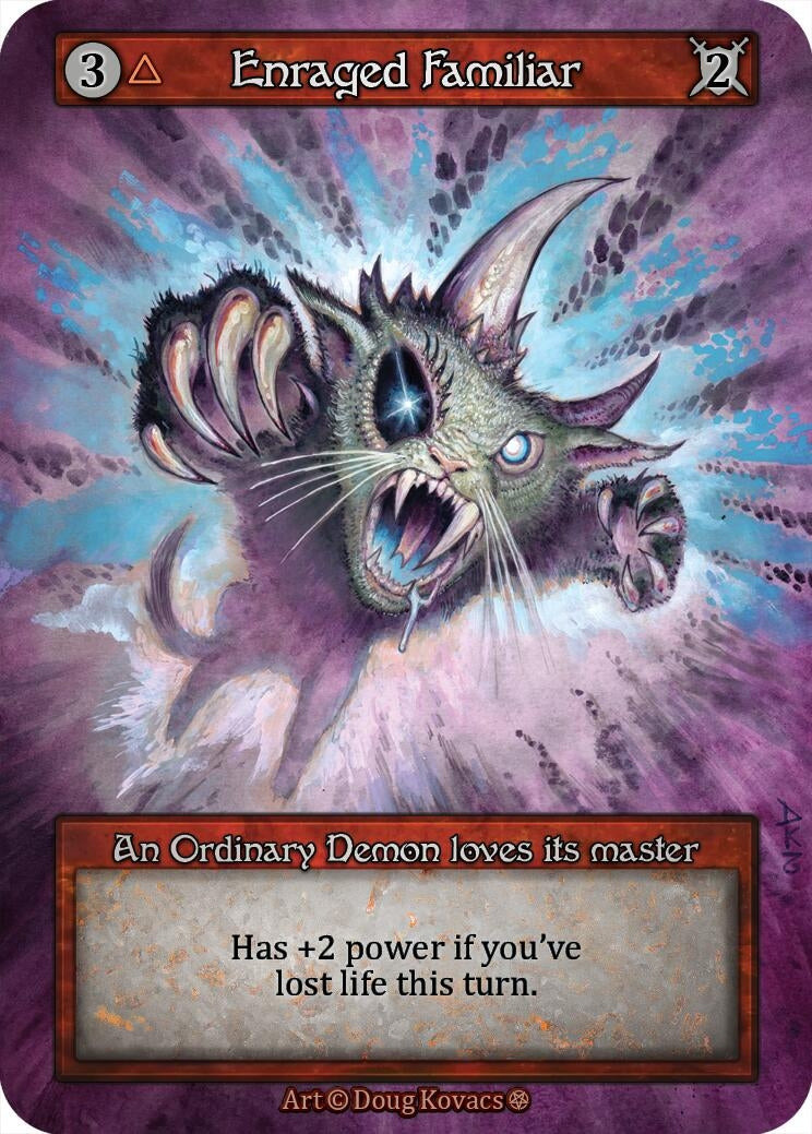 Image for Enraged Familiar (Gothic) - Sorcery: Contested Realm
