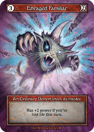 Image for Enraged Familiar (Foil) (Gothic) - Sorcery: Contested Realm