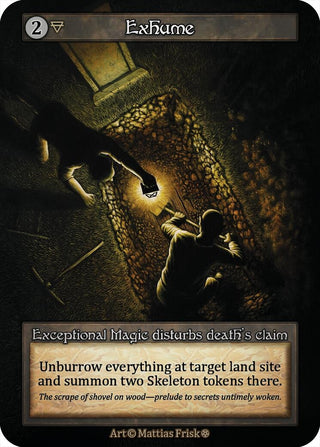 Image for Exhume (Gothic) - Sorcery: Contested Realm