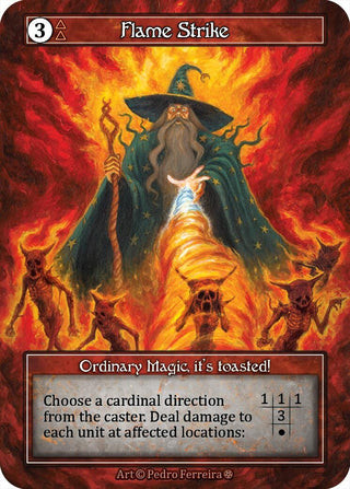 Image for Flame Strike (Foil) (Gothic) - Sorcery: Contested Realm