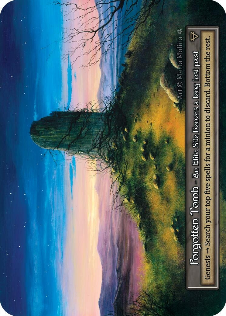 Image for Forgotten Tomb (Foil) (Gothic) - Sorcery: Contested Realm