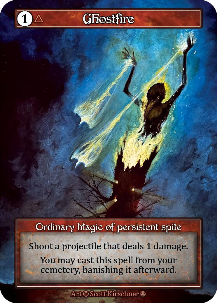 Image for Ghostfire (Foil) (Gothic) - Sorcery: Contested Realm