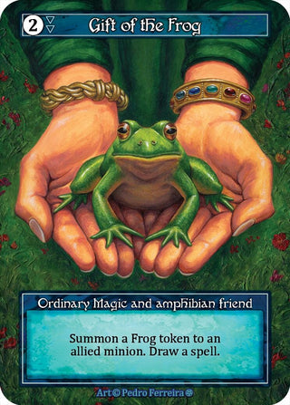 Image for Gift of the Frog (Foil) (Gothic) - Sorcery: Contested Realm