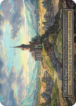 Image for Hillside Chapel (Foil) (Gothic) - Sorcery: Contested Realm