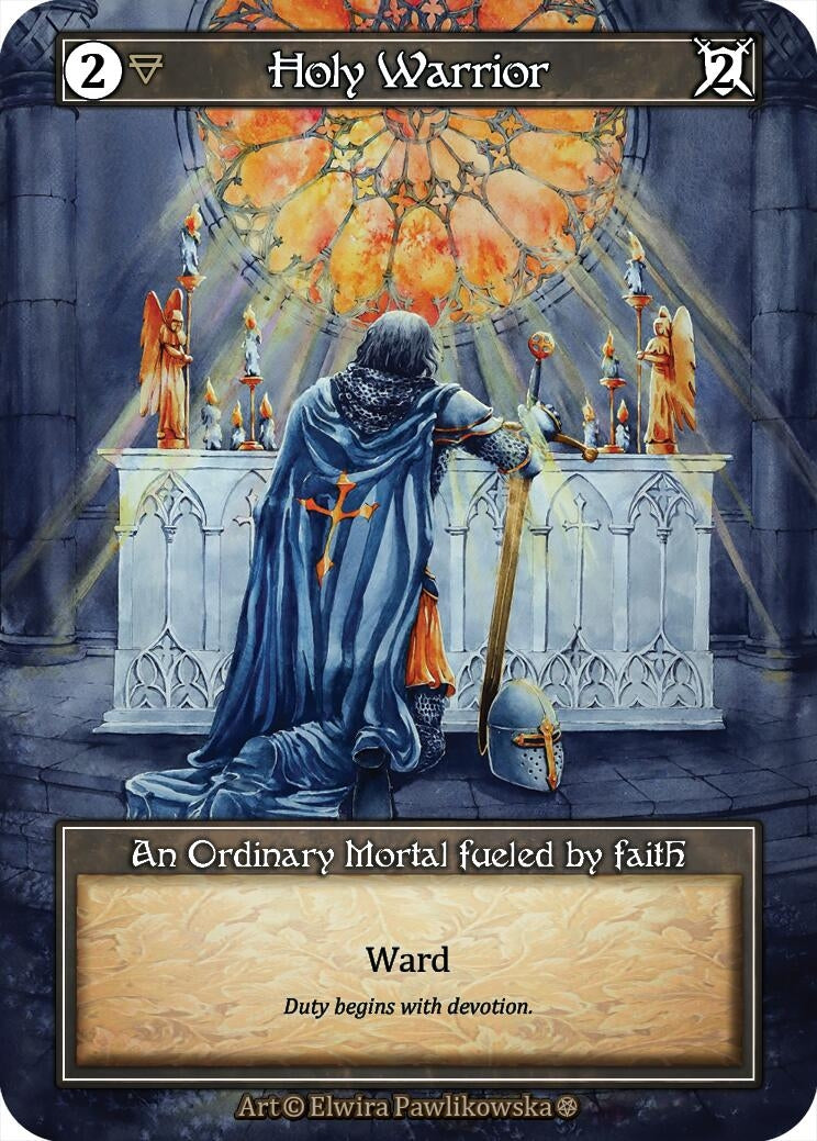 Image for Holy Warrior (Foil) (Gothic) - Sorcery: Contested Realm