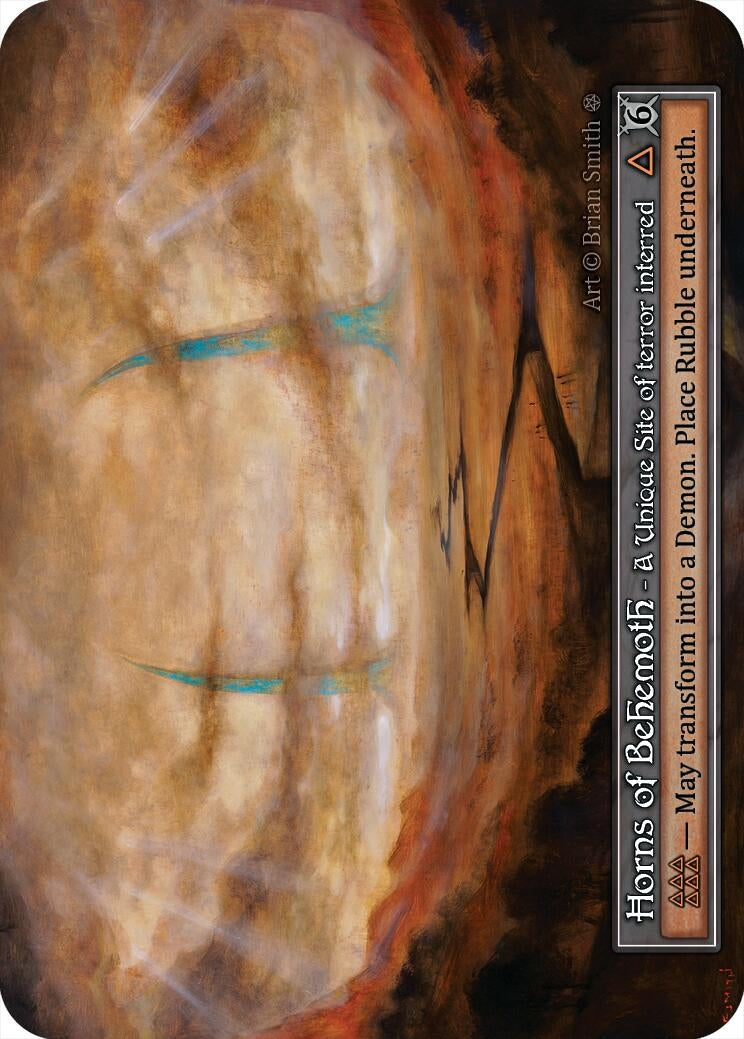 Image for Horns of Behemoth (Foil) (Gothic) - Sorcery: Contested Realm