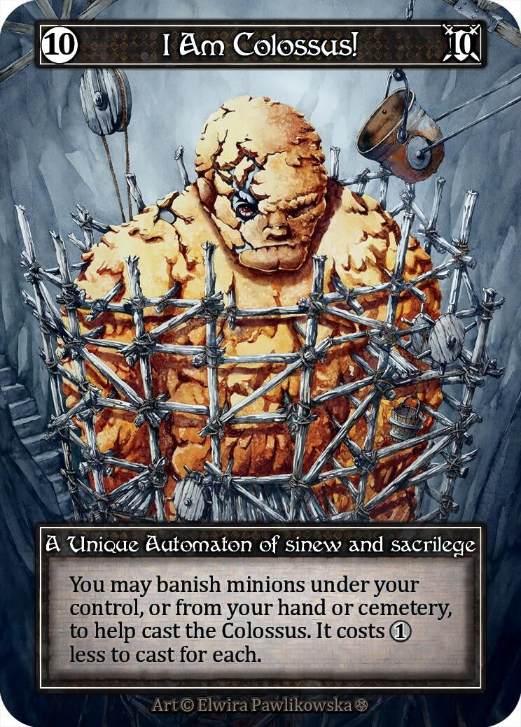 Image for I Am Colossus! (Foil) (Gothic) - Sorcery: Contested Realm