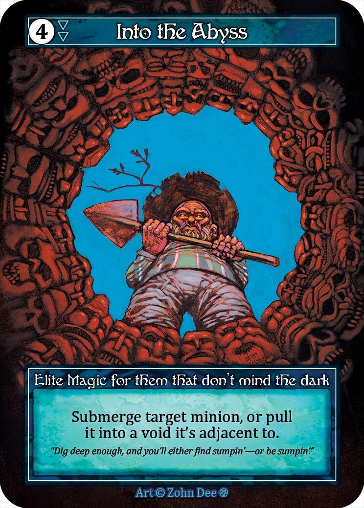Image for Into the Abyss (Foil) (Gothic) - Sorcery: Contested Realm