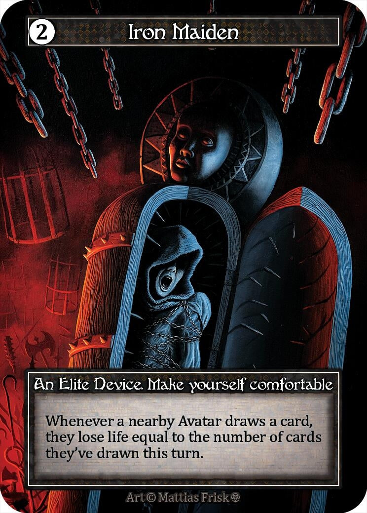 Image for Iron Maiden (Foil) (Gothic) - Sorcery: Contested Realm