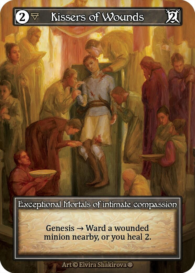 Image for Kissers of Wounds (Foil) (Gothic) - Sorcery: Contested Realm