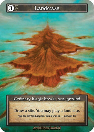 Image for Landmass (Foil) (Gothic) - Sorcery: Contested Realm