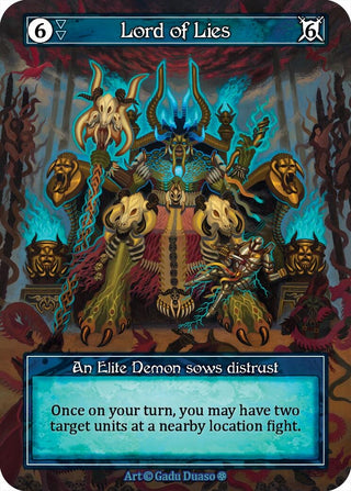 Image for Lord of Lies (Foil) (Gothic) - Sorcery: Contested Realm