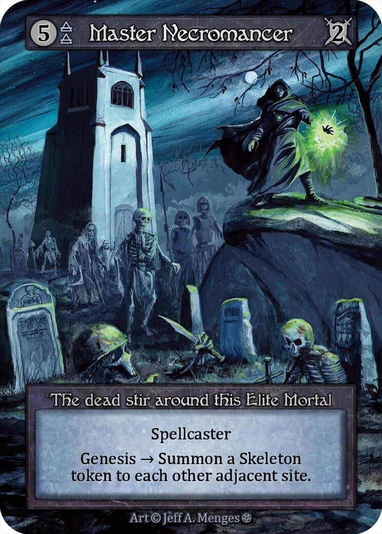 Image for Master Necromancer (Gothic) - Sorcery: Contested Realm