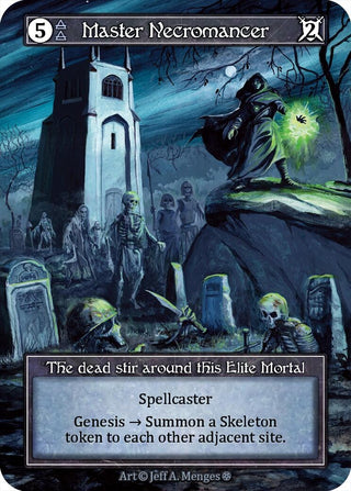 Image for Master Necromancer (Foil) (Gothic) - Sorcery: Contested Realm