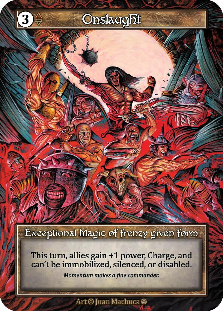 Image for Onslaught (Foil) (Gothic) - Sorcery: Contested Realm