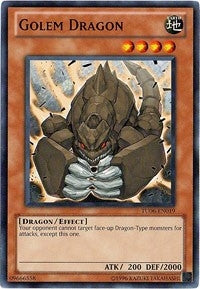 Golem Dragon (6019) - YuGiOh Single