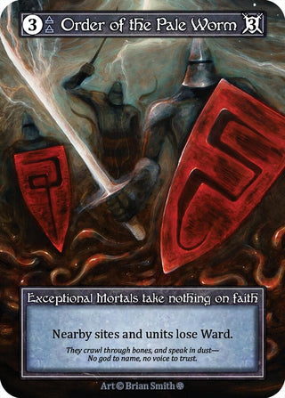 Image for Order of the Pale Worm (Foil) (Gothic) - Sorcery: Contested Realm